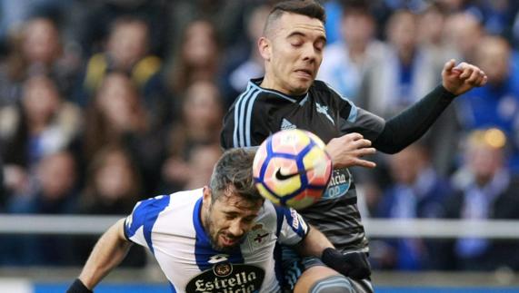 Iago Aspas decide el derbi gallego