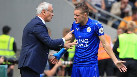 Vardy recibe amenazas de muerte tras la marcha de Ranieri