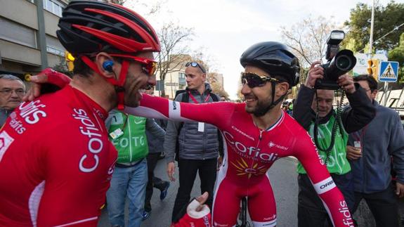 Valverde y Froome mandan un aviso a Van Garderen