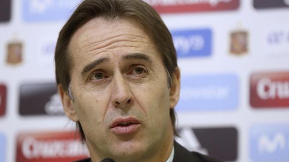 Lopetegui: «Queremos a Diego un poquito enfadado, mucho no»