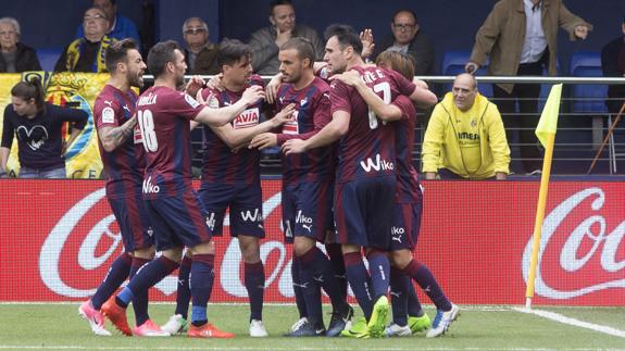 El Eibar se arrima aún más a la zona europea tras ganar al Villarreal