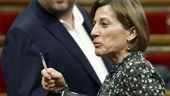 Forcadell afirma que España «vulnera» derechos humanos