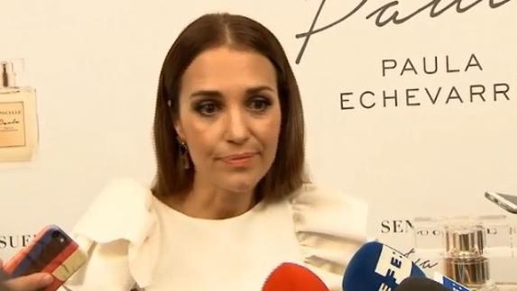 Paula Echevarría: «Cuando haya que decir algo, se dirá»