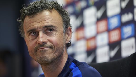 Luis Enrique: «Lo único que podemos hacer es ganar los nueve puntos»