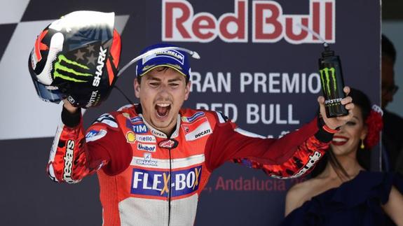 Lorenzo se reivindica en Jerez