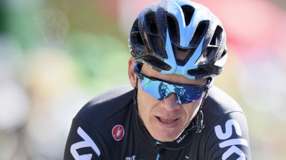 Chris Froome, atropellado mientras se entrenaba