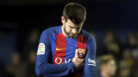 El Barça, pendiente de Piqué, presume de palmarés