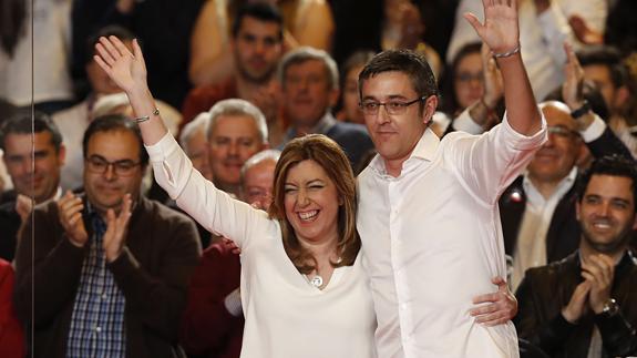 Madina deja entrever que Susana Díaz contará con Patxi López si gana las primarias