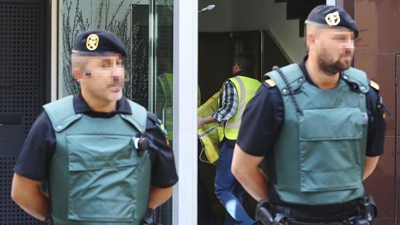 La Guardia Civil interroga a Rosell antes de ser trasladado a la Audiencia