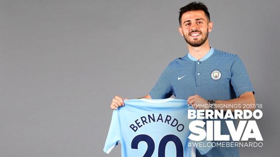 Bernardo Silva refuerza el Manchester City