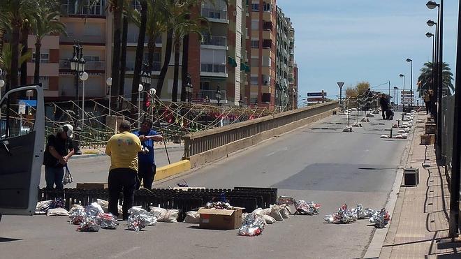 Cullera agrava la tensión con una mascletà frustrada