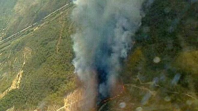 Controlado el incendio forestal declarado ayer en Llombai