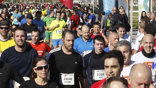 El 'running' baña la Marina Real