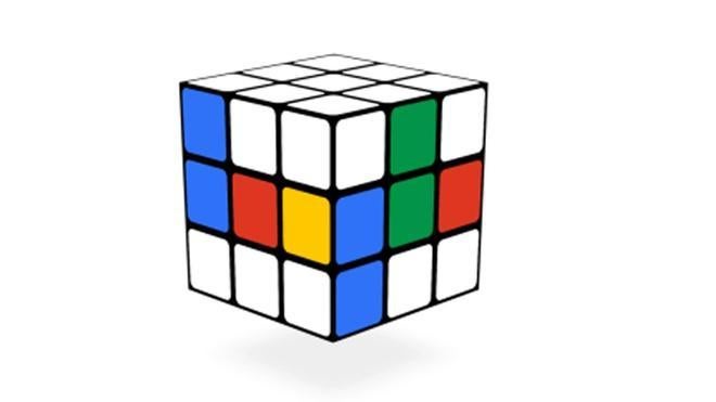 El cubo de Rubik, el reto del doodle de Google