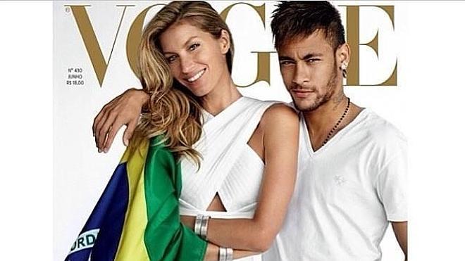 Neymar y Gisele Bündchen, juntos