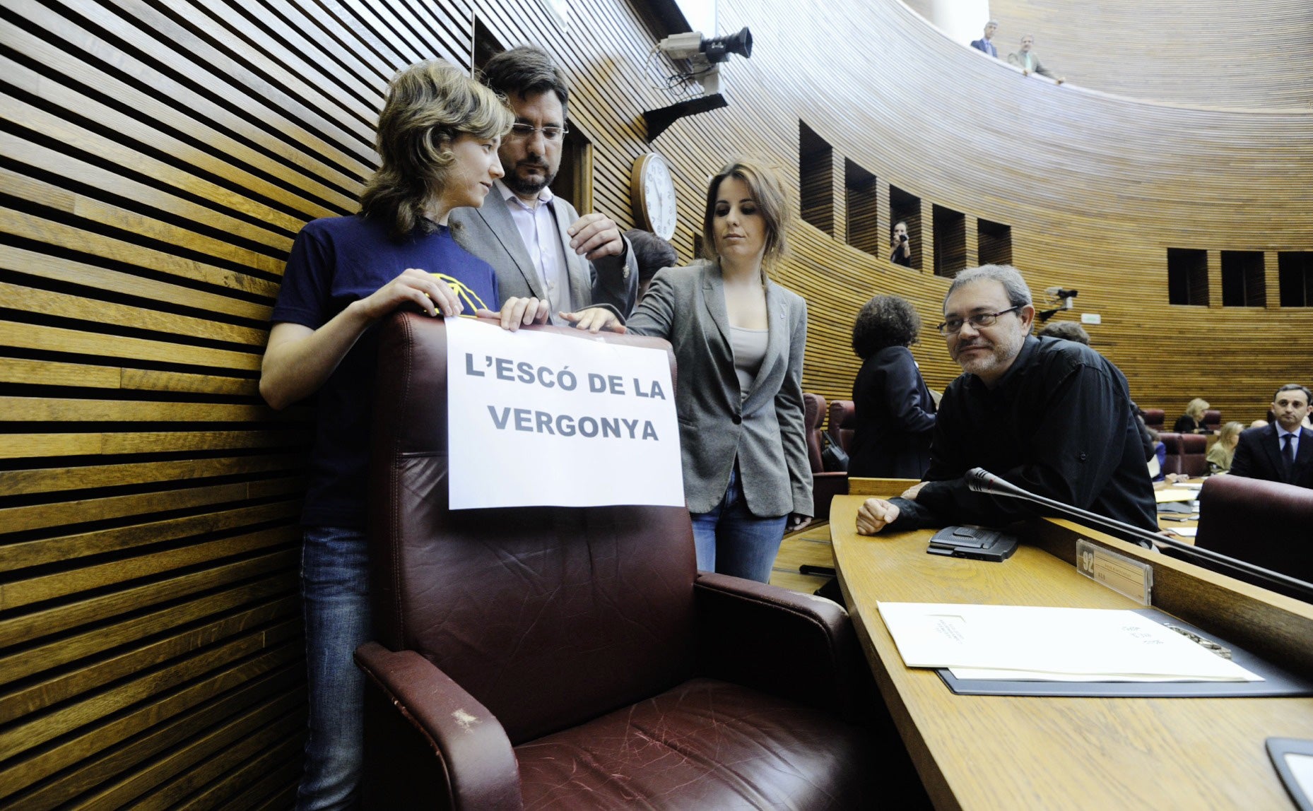 Les Corts prevén perder la condición de diputado por inhabilitación firme