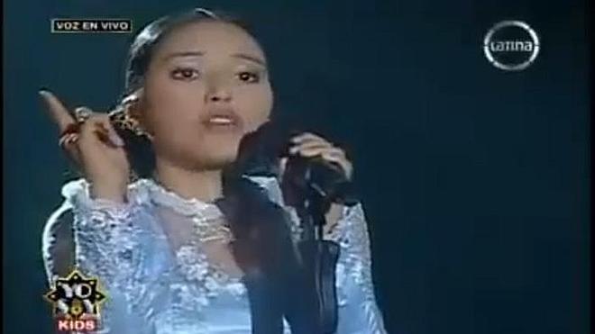 Imita a Isabel Pantoja y gana el concurso 'Yo Soy Kids' en Perú