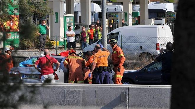 Un doble accidente obliga a cortar la A-3