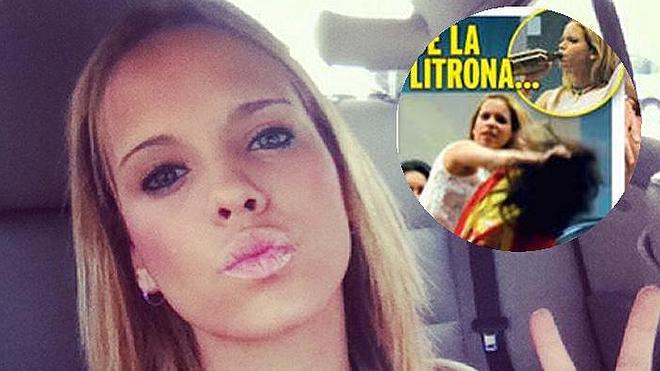 Gloria Camila se pelea con una chica en un botellón