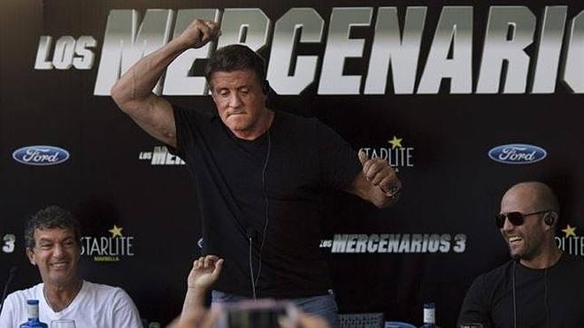 Sylvester Stallone: «Lloro con las películas de Antonio Banderas»