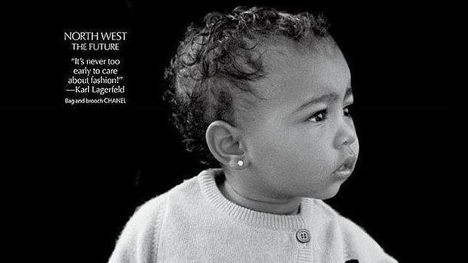 La hija de Kim Kardashian se estrena como modelo