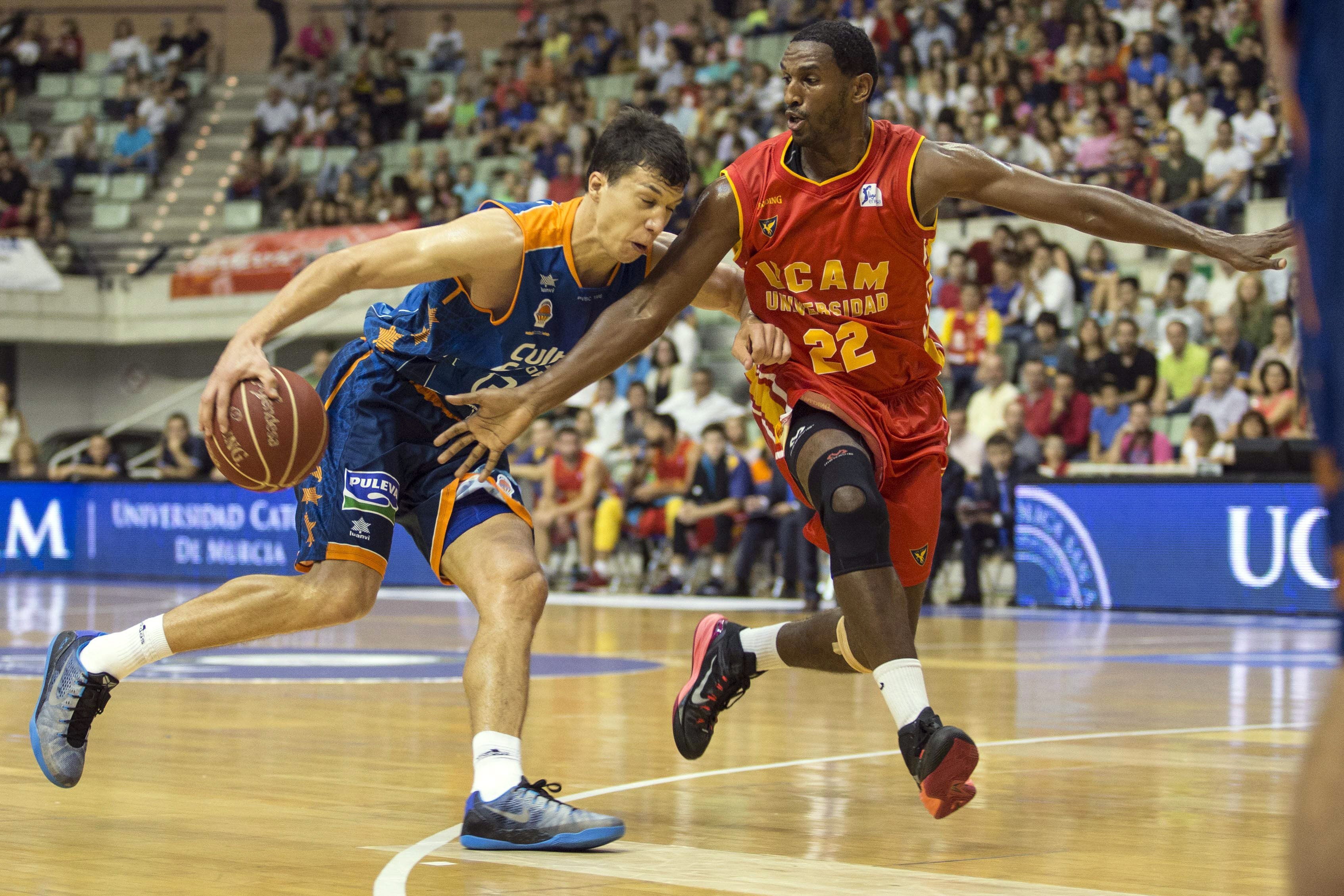 El Valencia Basket, vapuleado por el Murcia