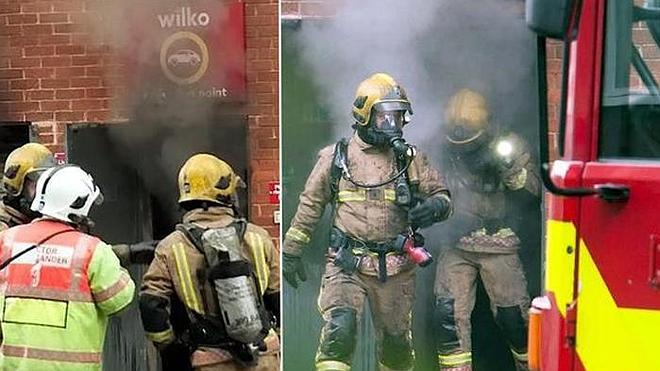 Prende fuego a la tienda donde hacía prácticas «por aburrimiento»