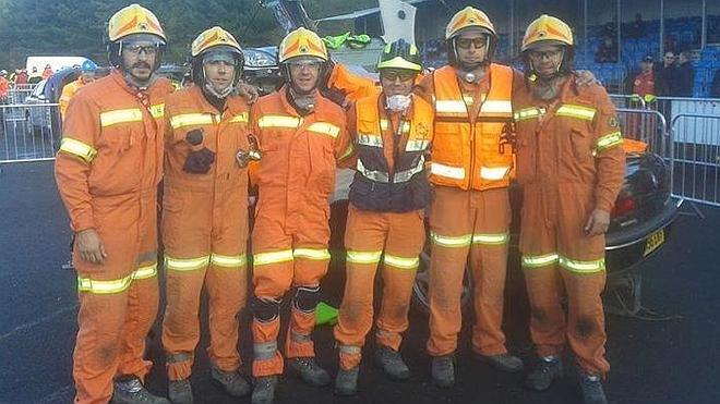 Los bomberos valencianos, en el podio mundial del rescate en carretera