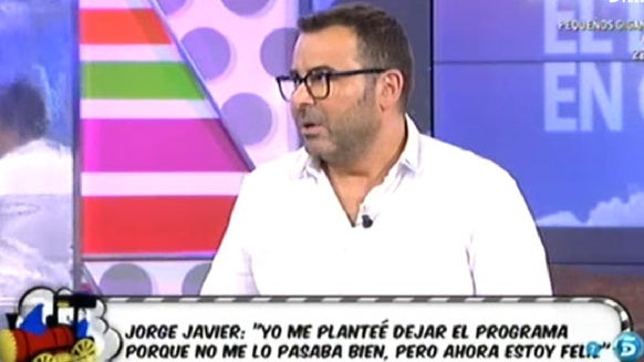 Jorge Javier quiso dejar Sálvame