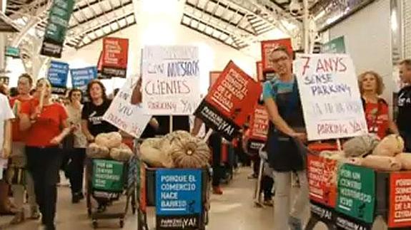 El Mercado Central explota por el aparcamiento