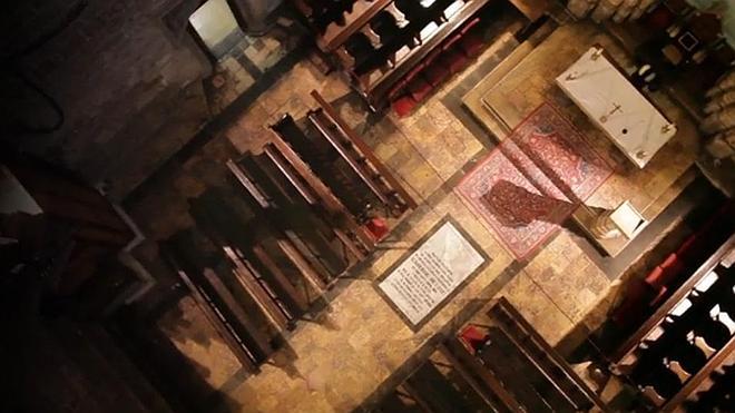 La Capilla del Santo Cáliz de Valencia a vista de dron