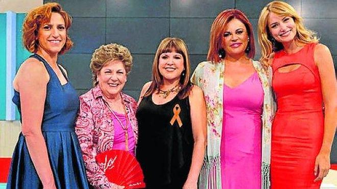 Bronca a Loles León por el lazo naranja