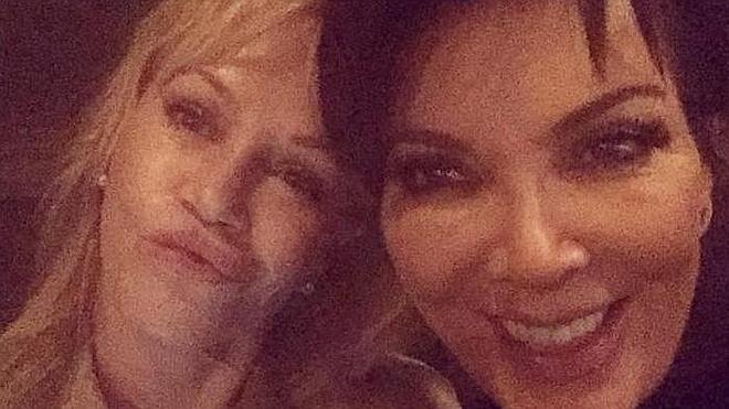 Melanie Griffith, muy amiga de las Kardashian