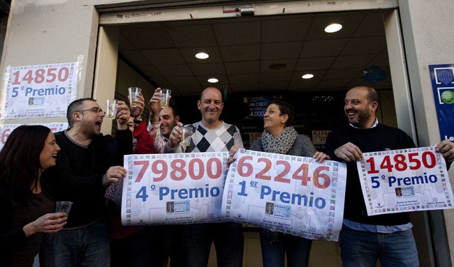 El Gordo ha caído 37 veces en la Comunitat