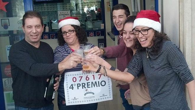 Un 4º premio, vendido en Valencia, Manises, Dénia, Quart, Pedralba y La Pobla de Vallbona