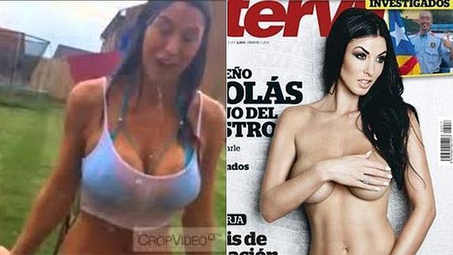 Alice Goodwin, la reina del cubo helado, desnuda en la portada de 'Interviú'