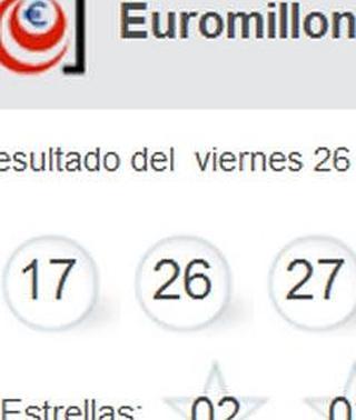 Combinación Ganadora De Euromillones De Hoy Viernes 26 De Diciembre ...