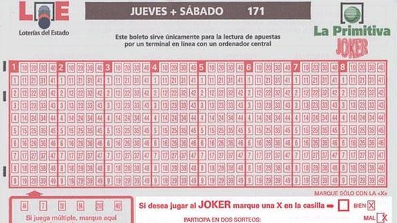 Combinación ganadora de la Primitiva de hoy jueves 27 de agosto de 2015. Resultados, números premiados y Joker