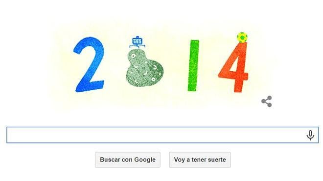 Google despide 2014 con un doodle