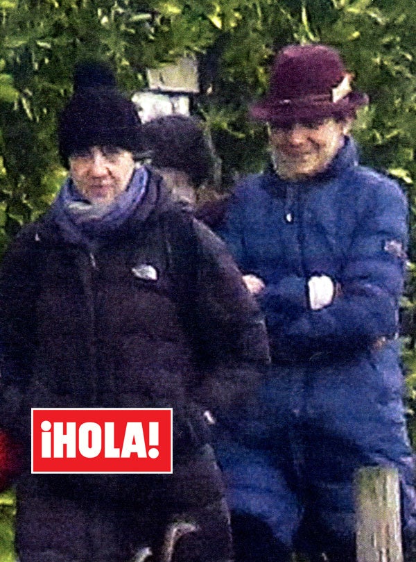 Las infantas Elena y Cristina, juntas por Navidad