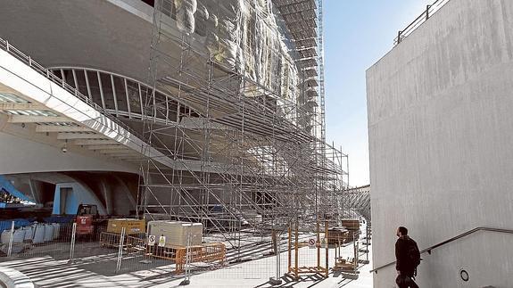 El Palau de les Arts recuperará el trencadís a mediados de enero