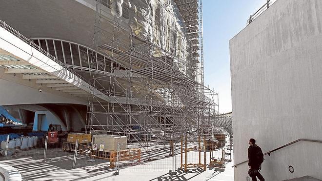 El Palau de les Arts recuperará el trencadís a mediados de enero
