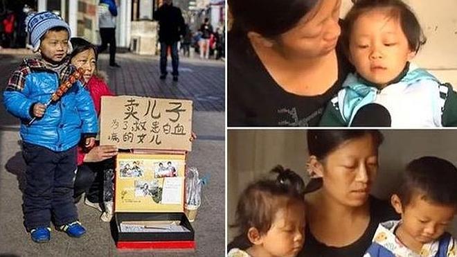 Unos padres chinos venden a su hijo para pagar la quimioterapia de su hija