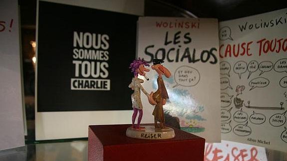 El museo L'Iber se solidariza con 'Charlie Hebdo'