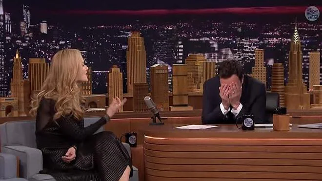 Nicole Kidman le dice en directo a Jimmy Fallon que estuvo enamorada de él