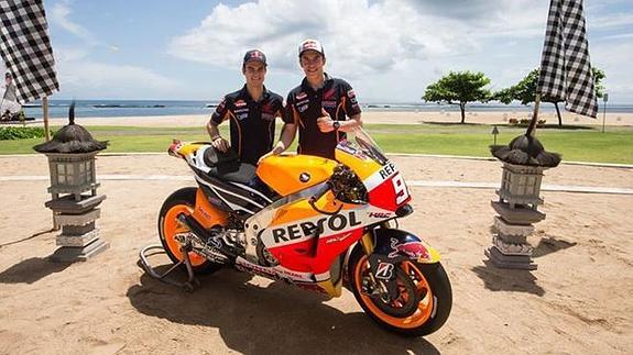 Una máquina para Márquez y Pedrosa