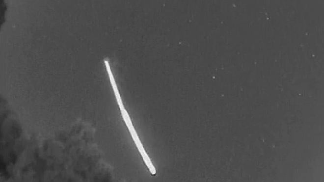 Un meteorito cruza el cielo valenciano