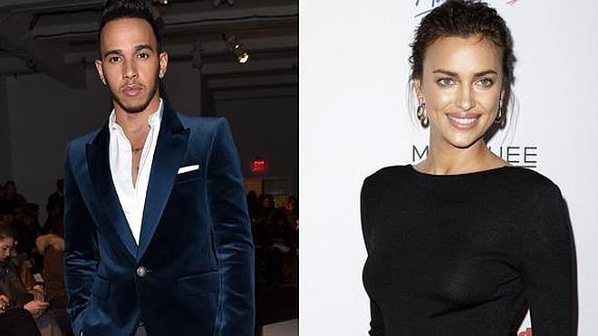 Irina Shayk y Lewis Hamilton pasan juntos San Valentín