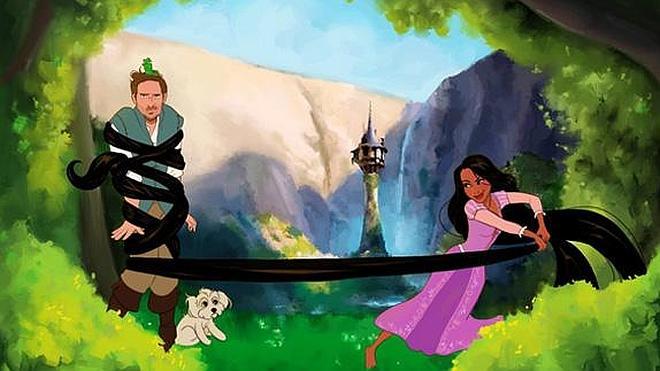 Convierte a su novia en varias princesas Disney por San Valentín