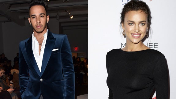 Irina Shayk y Lewis Hamilton pasan juntos San Valentín